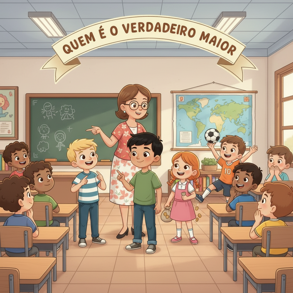 Ilustração do capítulo: “Quem é o Verdadeiro Maior?”