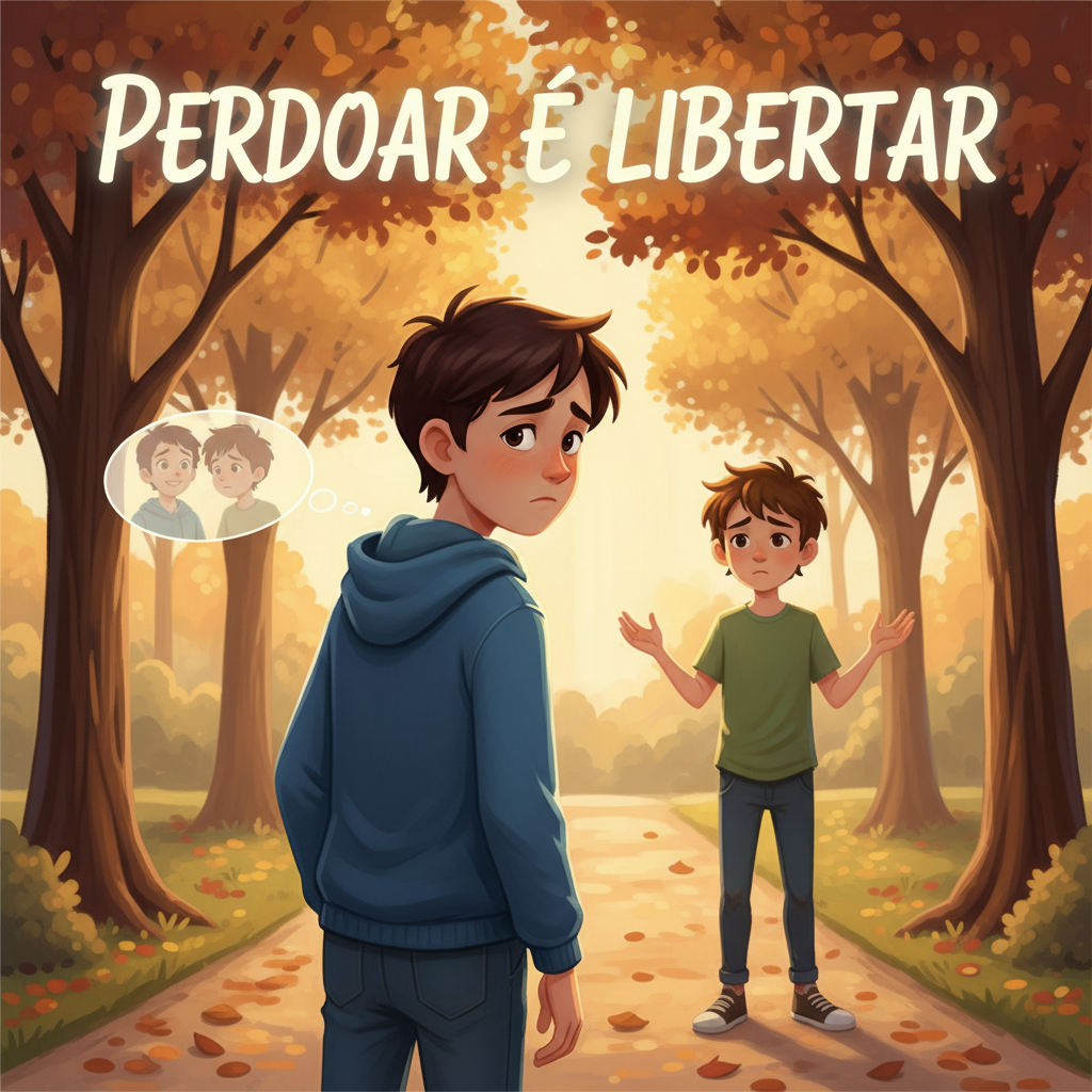 Ilustração do capítulo: “Perdoar é Libertar”