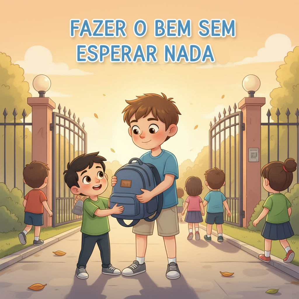 Ilustração do capítulo: “Fazer o Bem Sem Esperar Nada”