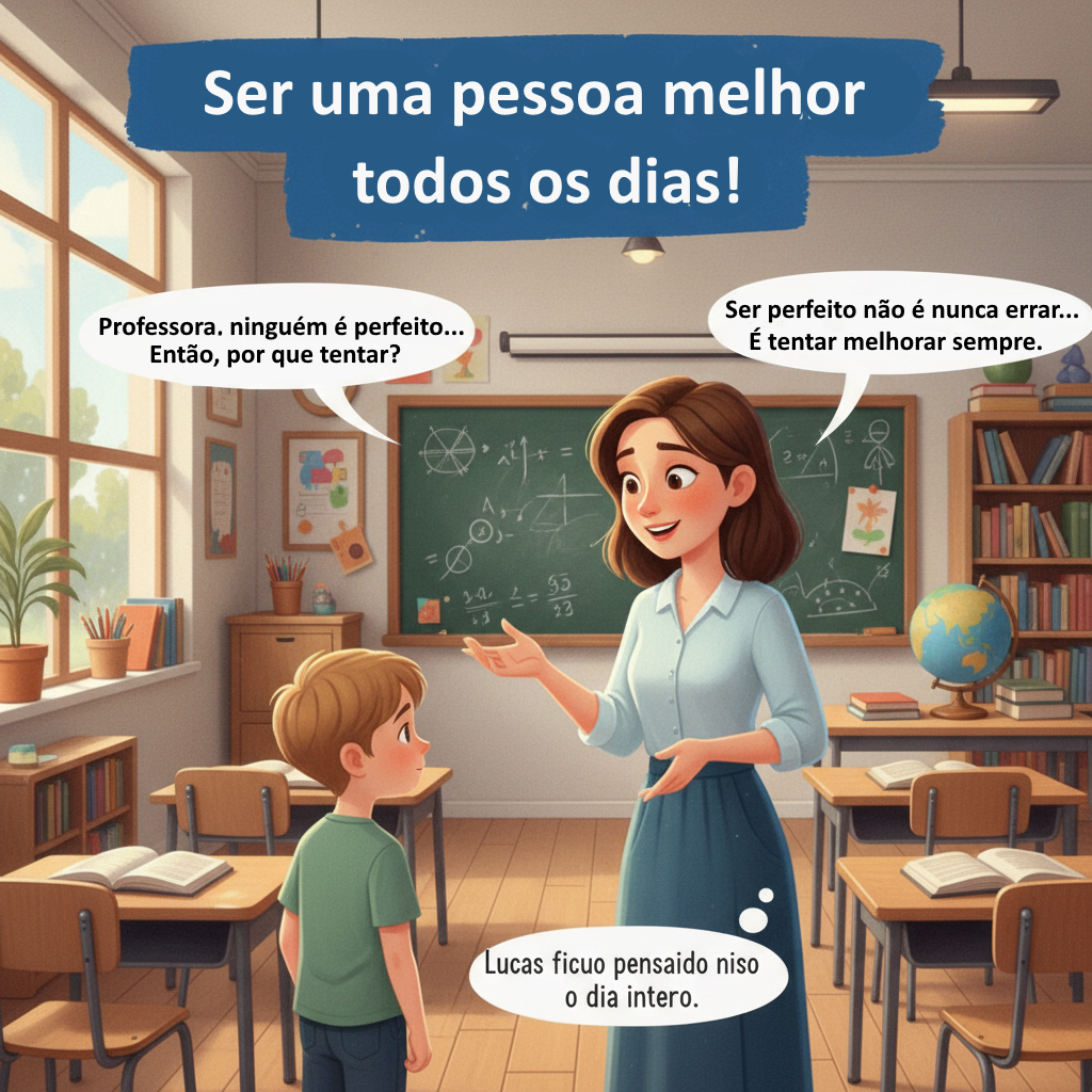 Ilustração do capítulo: “Ser uma Pessoa Melhor Todos os Dias”