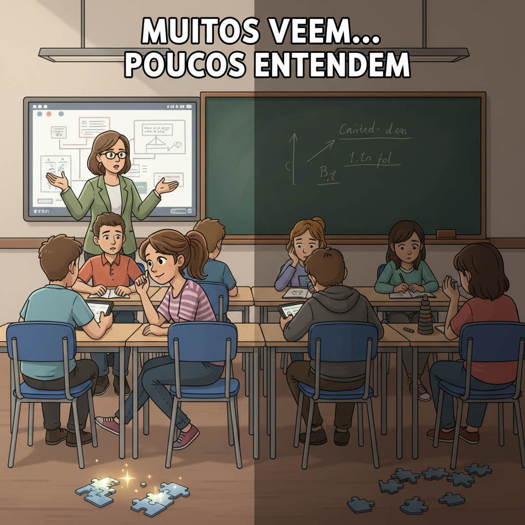 Ilustração do capítulo: “Muitos Veem… Poucos Entendem”