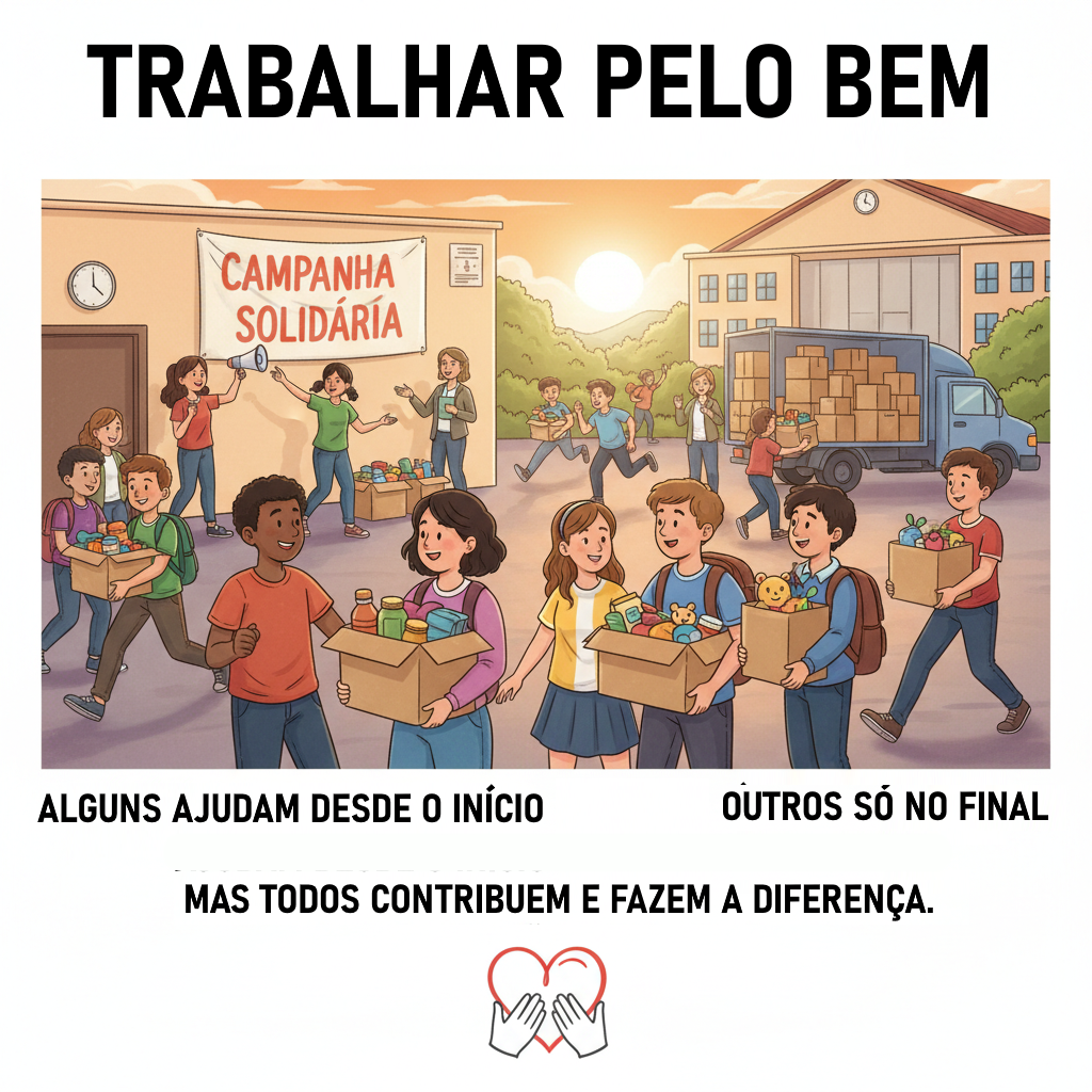 Ilustração do capítulo: “Trabalhar Pelo Bem”